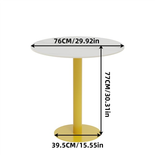 Sizes high end - round, marble