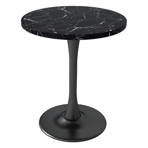 Kasinali black marble round - black,