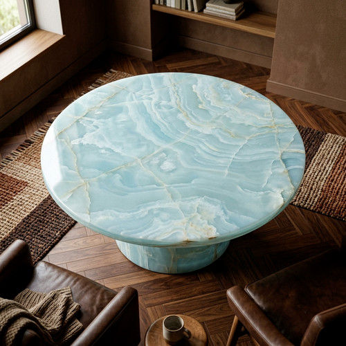 Luxury blue onyx - luxury, coffee