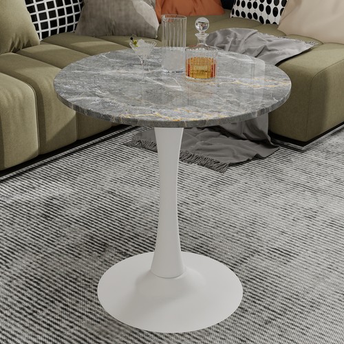 Round marble coffee - round,