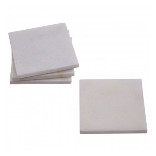 Set white square marble - 4,