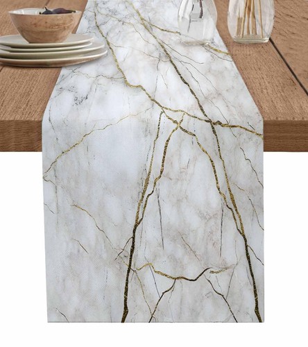 Elegant marble table runner - elegant,