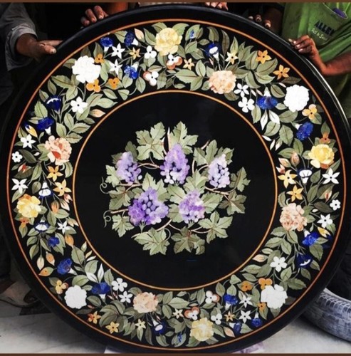 Round marble dining - marble,