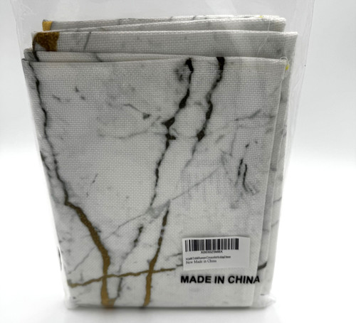 Marble print table - print, runner