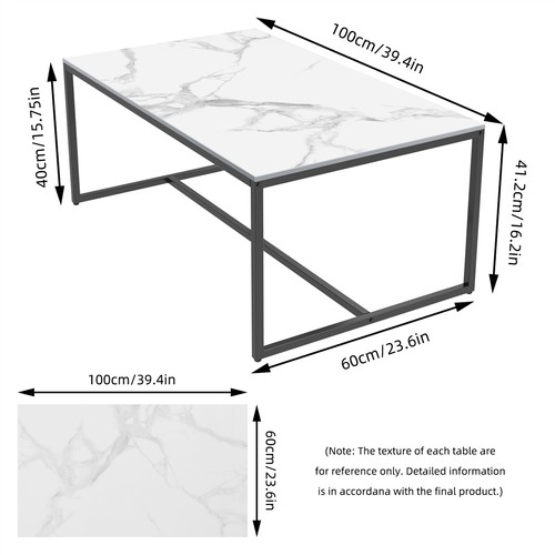 Heavy duty marble coffee table - heavy,
