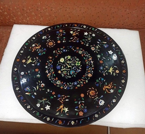 Black marble dining - black,
