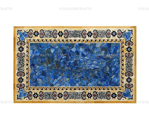 Marble dining table - 4'x2',