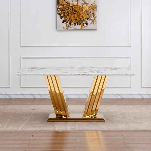 Rectangle faux marble - faux,
