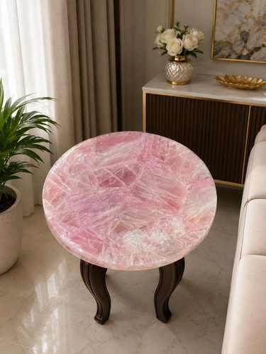 Rose quartz stone coffee - rose,