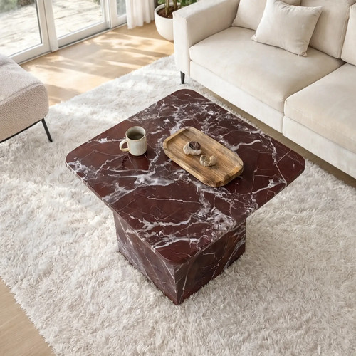 Rosso levanto marble coffee - marble,