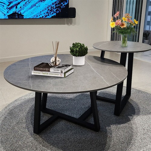 2pcs round nesting coffee - 2pcs,